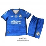 Camiseta Puebla Portero 2025-2026 Nino Azul