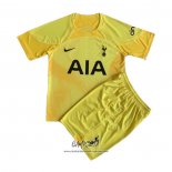 Camiseta Tottenham Hotspur Portero 2022-2023 Nino Amarillo
