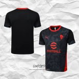 Camiseta de Entrenamiento AC Milan 2025-2026 Negro