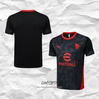 Camiseta de Entrenamiento AC Milan 2025-2026 Negro