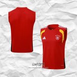 Camiseta de Entrenamiento Alemania 2025-2026 Sin Mangas Rojo