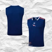 Camiseta de Entrenamiento Arsenal 2025-2026 Sin Mangas Azul