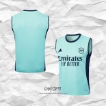 Camiseta de Entrenamiento Arsenal 2025-2026 Sin Mangas Verde