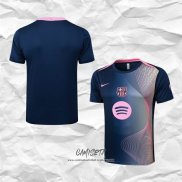 Camiseta de Entrenamiento Barcelona 2025-2026 Azul Rosa