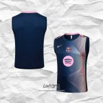 Camiseta de Entrenamiento Barcelona 2025-2026 Sin Mangas Negro Rosa