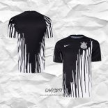 Camiseta de Entrenamiento Corinthians 2022 Negro y Blanco