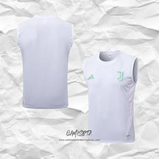 Camiseta de Entrenamiento Juventus 2025-2026 Sin Mangas Blanco
