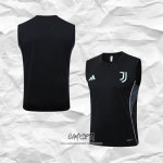 Camiseta de Entrenamiento Juventus 2025-2026 Sin Mangas Negro