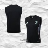 Camiseta de Entrenamiento Juventus 2025-2026 Sin Mangas Negro
