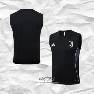 Camiseta de Entrenamiento Juventus 2025-2026 Sin Mangas Negro
