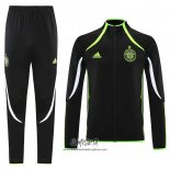 Chandal de Chaqueta del Celtic 2021-2022 Negro