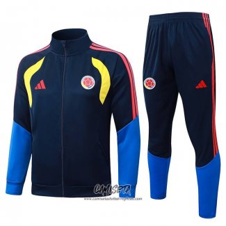Chandal de Chaqueta del Colombia 2026-2027 Nino Azul