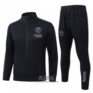 Chandal de Chaqueta del Paris Saint-Germain Jordan 2025-2026 Nino Negro