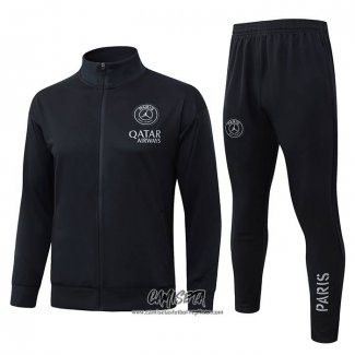 Chandal de Chaqueta del Paris Saint-Germain Jordan 2025-2026 Nino Negro