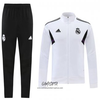 Chandal de Chaqueta del Real Madrid 2022-2023 Blanco