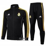 Chandal de Chaqueta del Real Madrid 2025-2026 Amarillo Negro