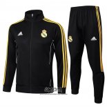 Chandal de Chaqueta del Real Madrid 2025-2026 Amarillo Negro