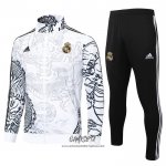 Chandal de Chaqueta del Real Madrid Dragon 2024-2025 Blanco