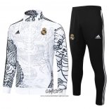 Chandal de Chaqueta del Real Madrid Dragon 2024-2025 Blanco