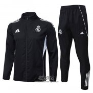 Chandal de Rompevientos del Real Madrid 2025-2026 Negro