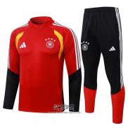 Chandal de Sudadera del Alemania 2025-2026 Nino Rojo