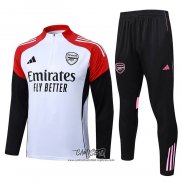 Chandal de Sudadera del Arsenal 2025-2026 Blanco