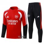 Chandal de Sudadera del Arsenal 2026-2027 Nino Rojo