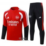 Chandal de Sudadera del Arsenal 2026-2027 Nino Rojo