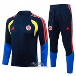 Chandal de Sudadera del Colombia 2026-2027 Nino Azul