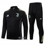 Chandal de Sudadera del Juventus 2025-2026 Nino Negro