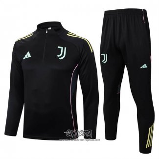 Chandal de Sudadera del Juventus 2025-2026 Nino Negro