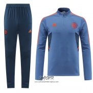 Chandal de Sudadera del Manchester United 2022-2023 Azul