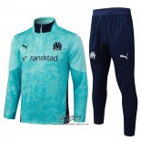 Chandal de Sudadera del Olympique Marsella 2025-2026 Nino Verde