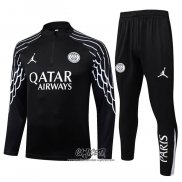 Chandal de Sudadera del Paris Saint-Germain 2025-2026 Negro