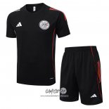 Chandal del Ajax 2025-2026 Manga Corta Negro - Pantalon Corto