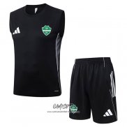 Chandal del Al-Ahli Saudi 2025-2026 Sin Mangas Negro