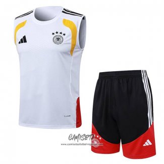 Chandal del Alemania 2025-2026 Sin Mangas Blanco