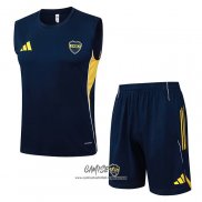 Chandal del Boca Juniors 2025-2026 Sin Mangas Azul