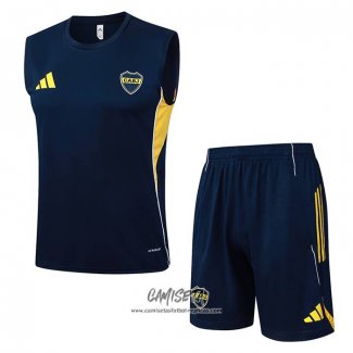 Chandal del Boca Juniors 2025-2026 Sin Mangas Azul