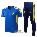 Chandal del Juventus 2022-2023 Manga Corta Azul