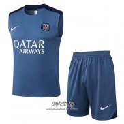 Chandal del Paris Saint-Germain 2025-2026 Sin Mangas Gris
