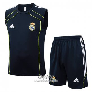 Chandal del Real Madrid 2025-2026 Sin Mangas Azul