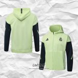 Chaqueta con Capucha del Real Madrid 2025-2026 Verde