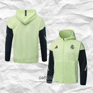 Chaqueta con Capucha del Real Madrid 2025-2026 Verde