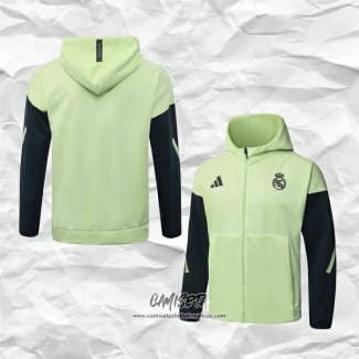 Chaqueta con Capucha del Real Madrid 2025-2026 Verde