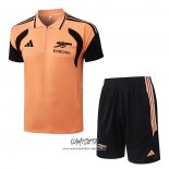 Conjunto Polo del Arsenal 2026-2027 Naranja