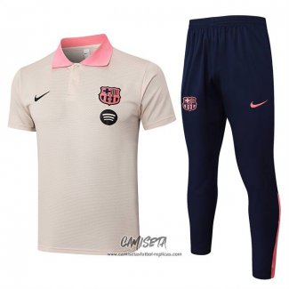 Conjunto Polo del Barcelona 2025-2026 Amarillo