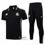 Conjunto Polo del Real Madrid 2025-2026 Negro