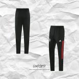 Pantalon de Entrenamiento Manchester United 2022-2023 Negro y Rojo
