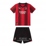 Primera Camiseta AC Milan 2023-2024 Nino